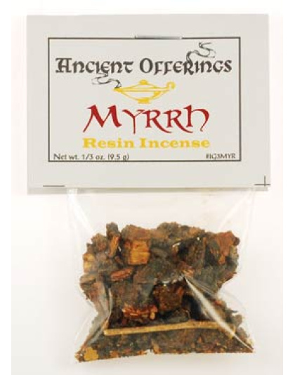 Myrrh granular incense 1/3 oz