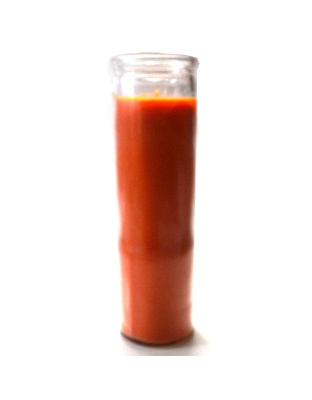 Orange 7-day jar candle