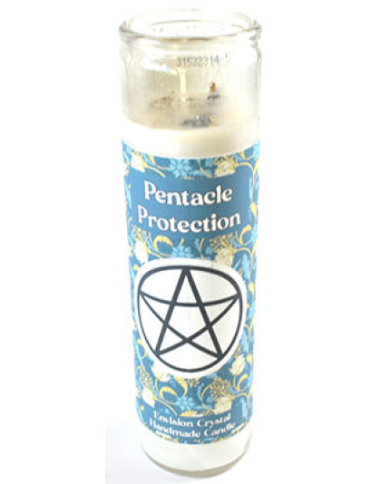 Pentacle Protection aromatic jar candle