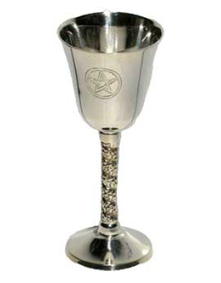 Pentagram Chalice 4 3/4"