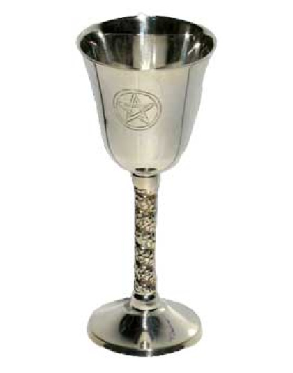 Pentagram Chalice 4 3/4"