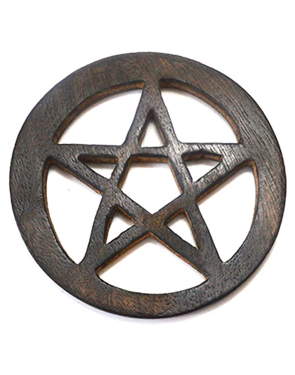 Pentagram altar tile 4"