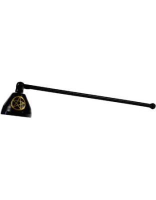 Pentagram candle snuffer 7"