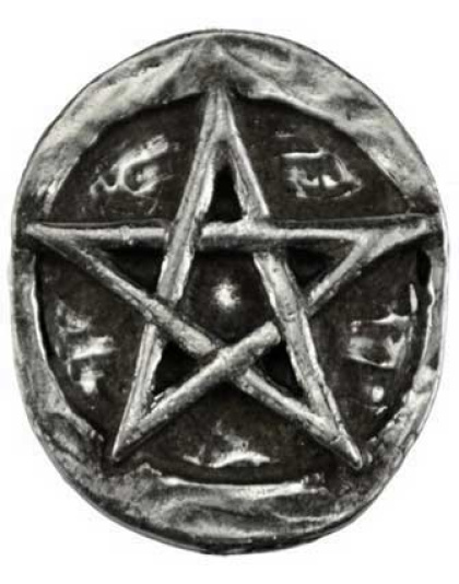 Pentagram pocket stone