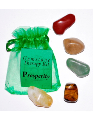 Prosperity gemstone therapy