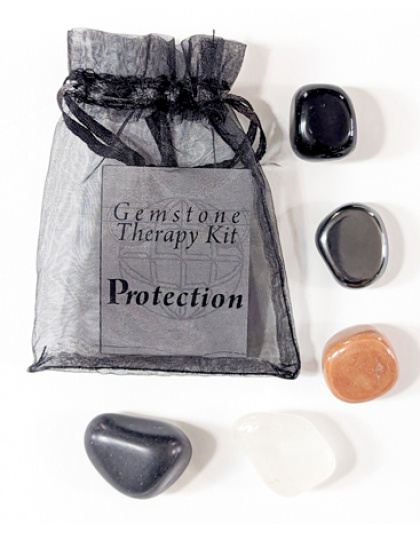 Protection gemstone therapy
