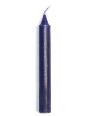 Purple 6" Household Candle