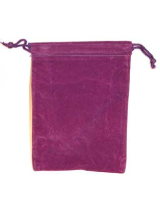 Purple Velveteen Bag