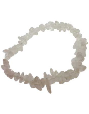Quartz chip bracelet