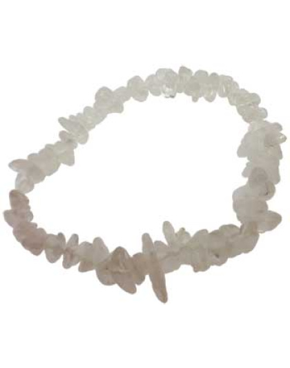 Quartz chip bracelet