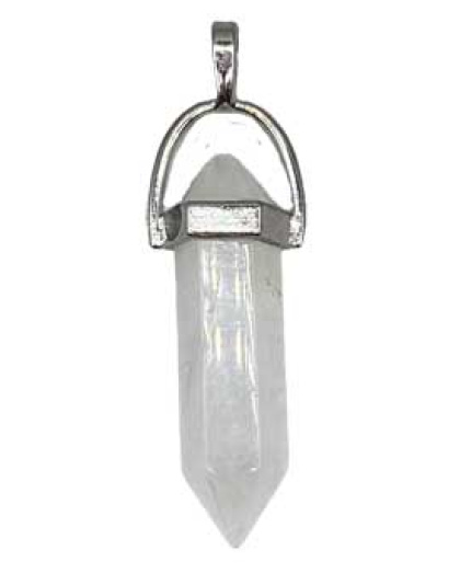 Quartz double terminated