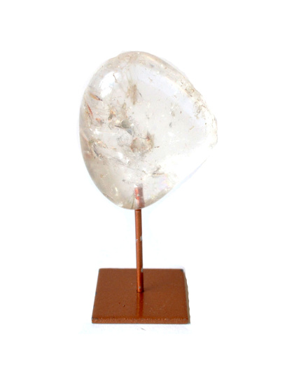 Quartz on copper stand