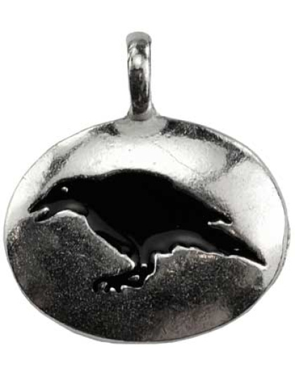 Raven totem amulet