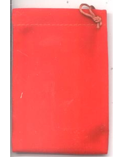 Red Velveteen Bag