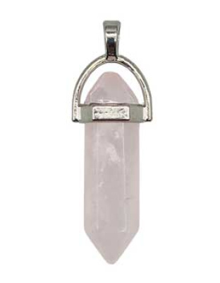 Rose Quartz double terminated