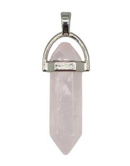 Rose Quartz double terminated