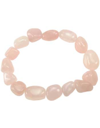Rose Quartz gemstone bracelet