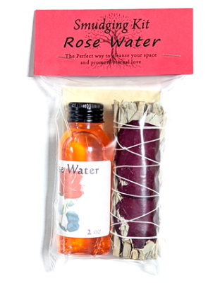 Rose smudge kit