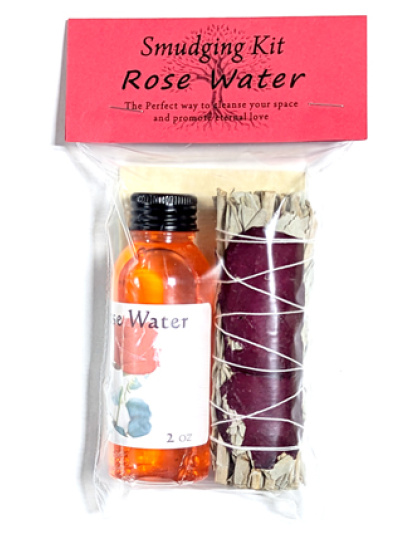 Rose smudge kit
