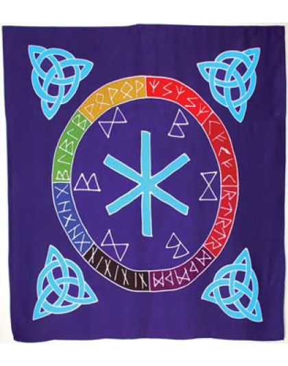 Rune Mother altar cloth or scarf 36" x 36"