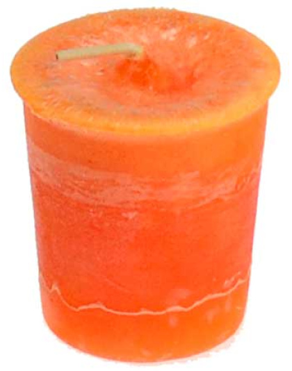Sacral Chakra votive candle