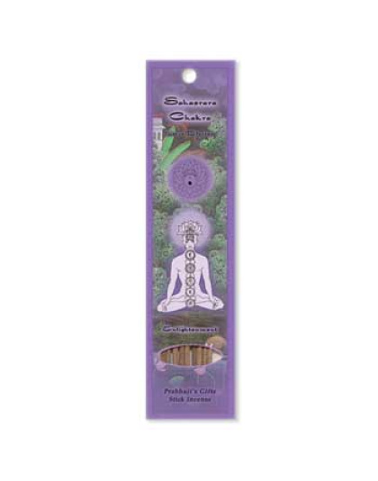 Sahasrara Chakra incense stick 10 pack