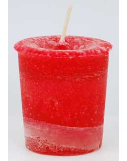 Seduction Herbal votive - red pink
