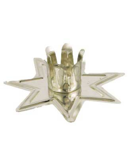 Silver Fairy Star Chime candle holder