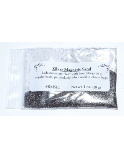 Silver Magnetic Sand (Lodestone Food) 1oz