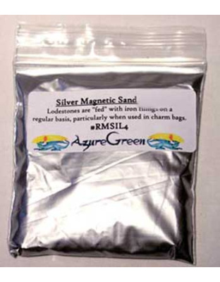 Silver Magnetic Sand (Lodestone Food)  4oz