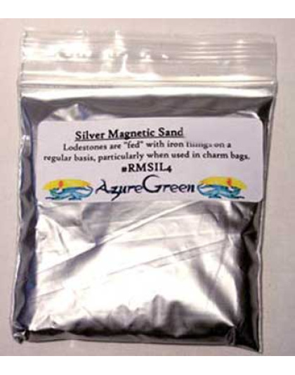 Silver Magnetic Sand (Lodestone Food)  4oz
