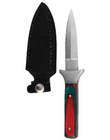 Slim Multi Colored Wood Handled athame