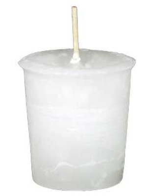 Spirit Herbal votive - white