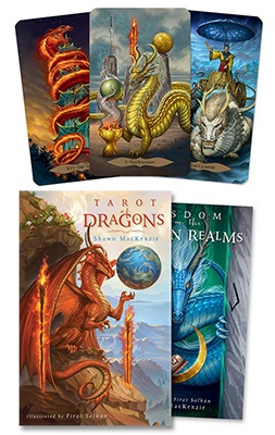 Tarot of Dragons (deck and book) by MacKenzie & Solhan