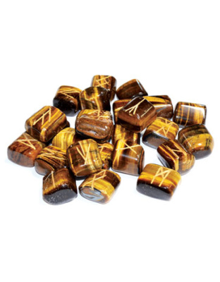Tiger Eye Rune Set