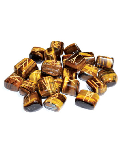 Tiger Eye Rune Set