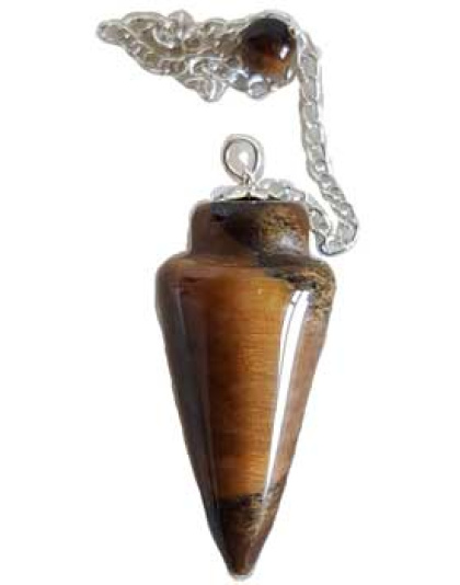 Tiger Eye pendulum