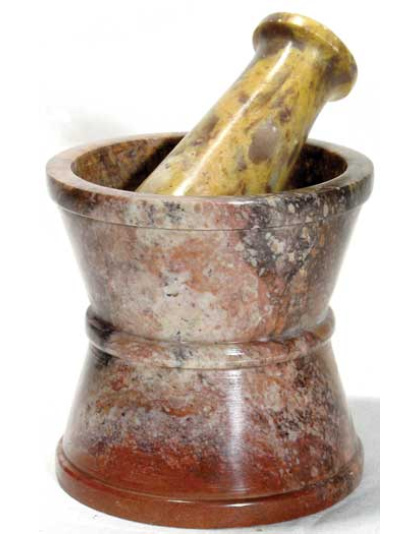 Traditional Soapstone mortar & pestle set