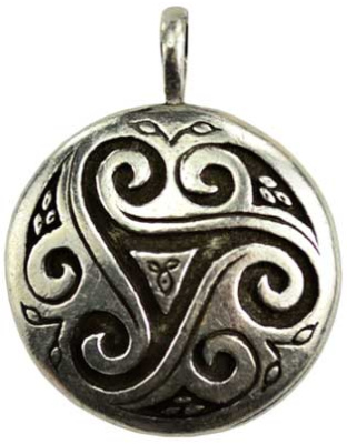 Triskele Shield amulet