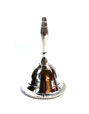 Unadorned altar bell 2 1/2"