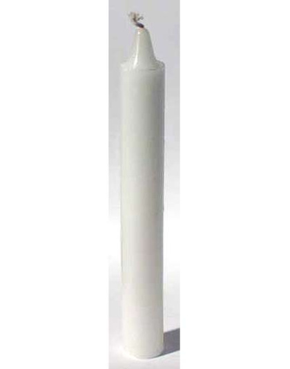 White 6" household Candle