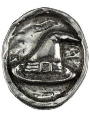 Witch's Hat pocket stone