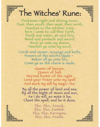 Witches' Rune poster