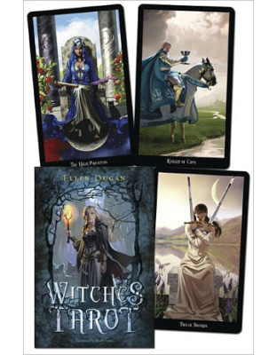 Witches tarot (deck & book) by Ellen Dugan