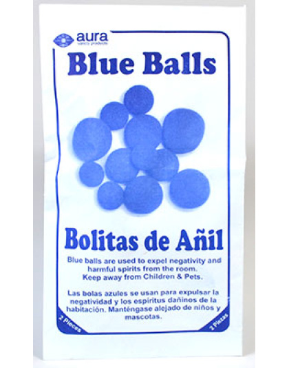 (2 pieces) Blue Balls