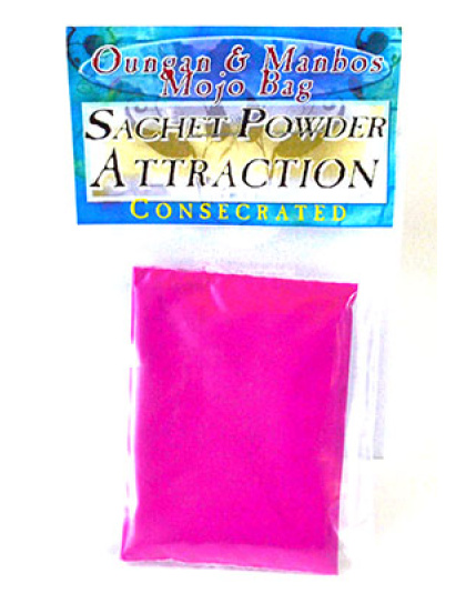 .5oz Attraction sachet powder consecrated