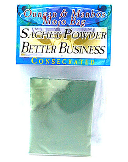.5oz Better Business sachet powder consecrated