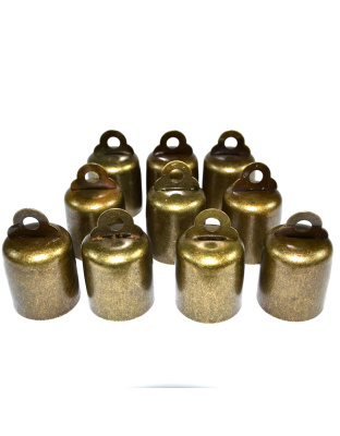 (set of 10)  1 1/2" bells