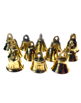 (set of 12) Brass Bell 3/4"