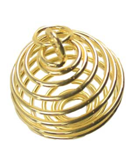 (set of 24) 1" Gold Plated coil